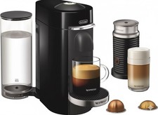 Used Nespresso VirtuoPlus Deluxe Coffee Machine With AEROCCINO 3 Milk Frother