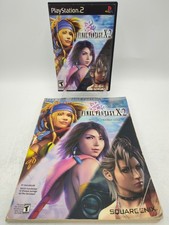 Final Fantasy X-2 PS2, 2003 CIB  Reg Card  Brady Games Strategy Guide Tested