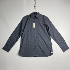 BANANA REPUBLIC Slim-Fit WR Dress Shirt Men's Size M Dark Navy