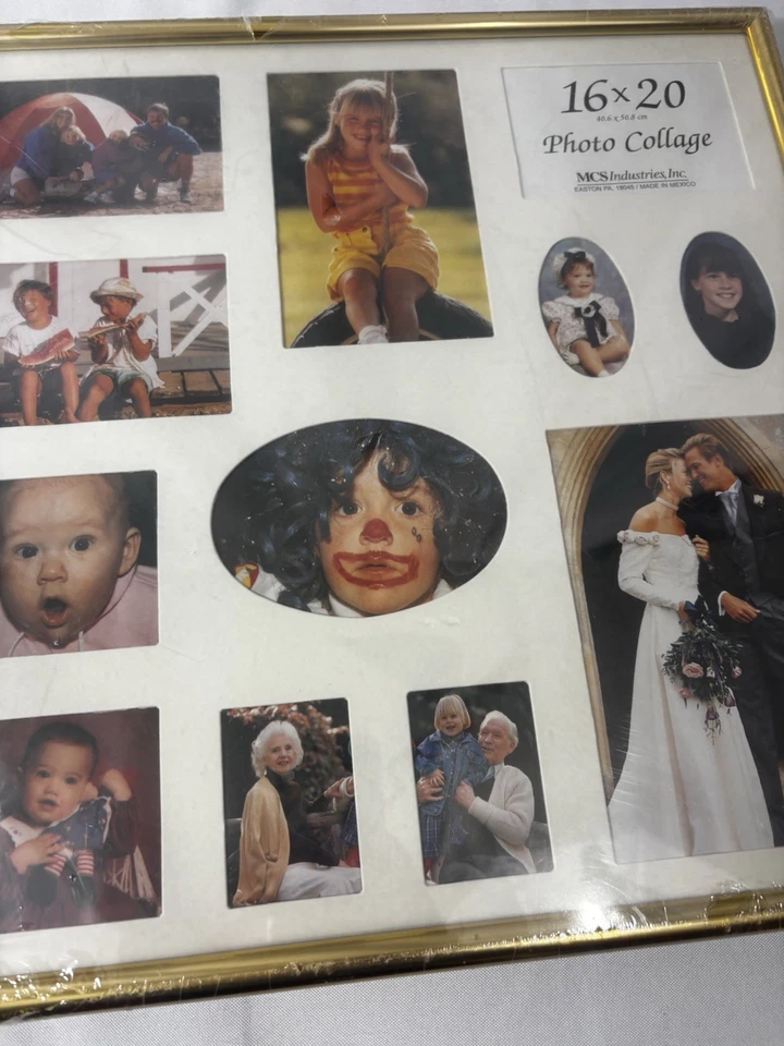 MCS Industries Format Collage 16x20” Photo Gold Frame BRAND NEW- 15 Slots - Image 3 of 4