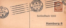 859256) DR Liebesgaben Paket Empfangskarte 2.WK ab Leipzig