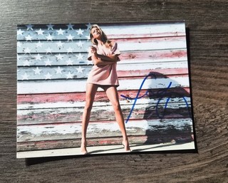 KELLY ROHRBACH TOLLES FAN AUTOGRAMM HOT