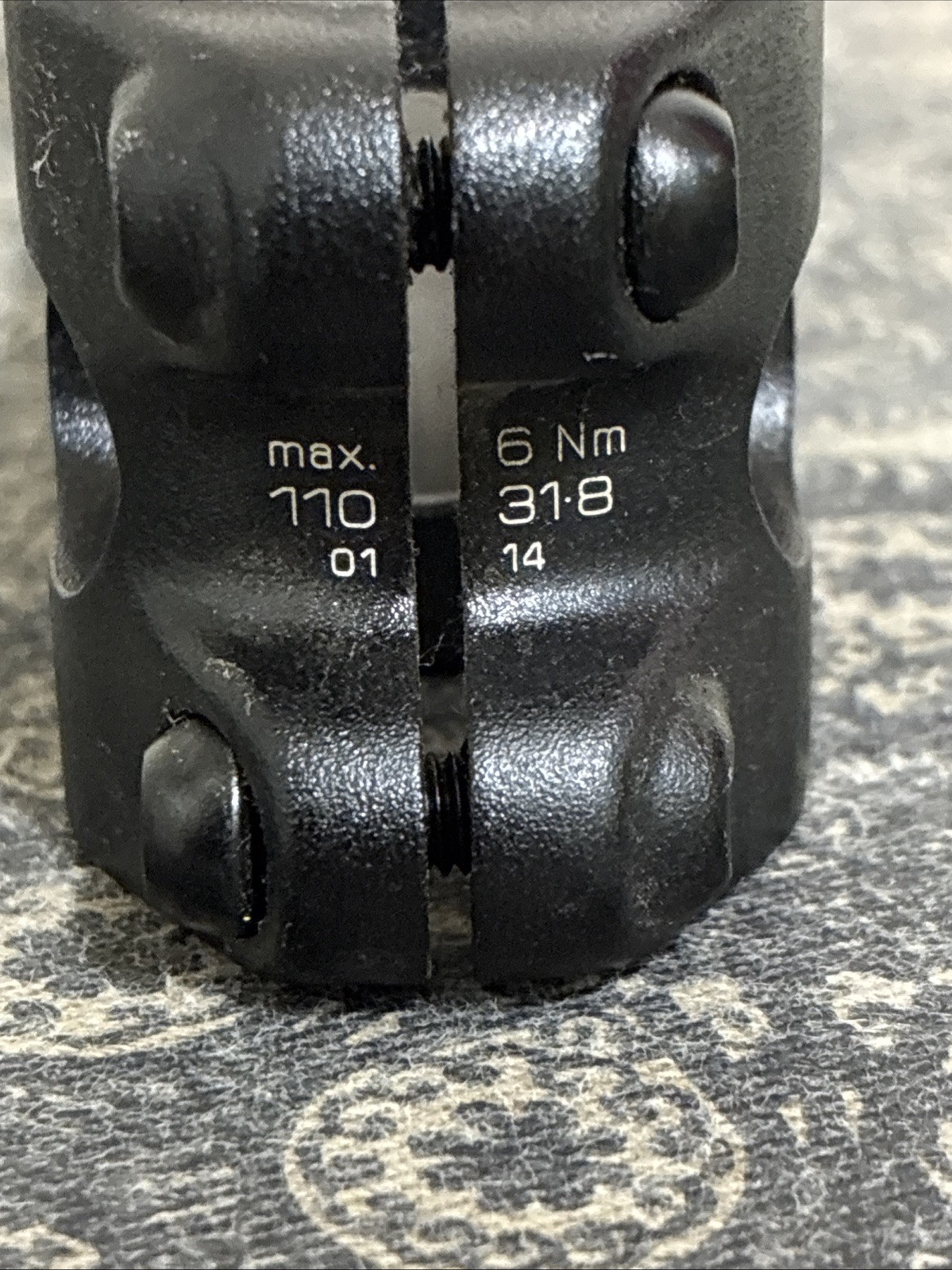 Syntace F109 110mm x 31.8mm, Black Bike Stem