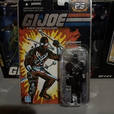 G.I. Joe 25th Anniversary Snake Eyes Commando Comic Series Action Figure 2007