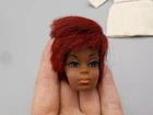 VTG Mattel Barbie Julia as Diahann Caroll Red Hair Japan Doll Head GORGEOUS