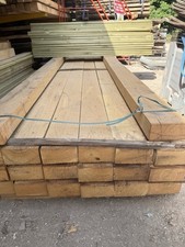 3.0m x 200 x 100  European oak Sleepers