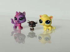 Littlest Pet Shop Hasbro Lot Of 3