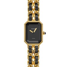 CHANEL Première S H0001 black WATCH 692647