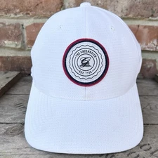 Travis Matthew The Greenbrier Hat Cap Flexfit Small-Medium Fitted White