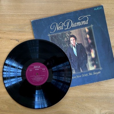 NEIL DIAMOND-I'm glad you're here... I 12''-Vinyl LP I 1980 I Lizenz AMIGA (DDR)