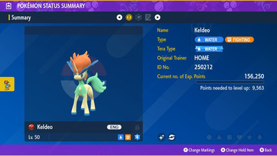  2025 Shiny Keldeo HOME Event | Pokemon Scarlet & Violet Untouched 