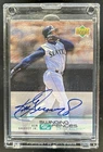1999 Upper Deck Challengers for 70 Ken Griffey Jr. Swinging the Fences Auto #JR