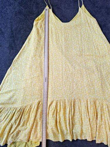 Morrison Ruffle Asumetrical Lined Midi Dress Sz 1-2 - Picture 12 of 13