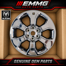 Single 20 Inch Wheelrim Dodge Ram 1500 2019-2026 Oem Genuine Chrome Clad 2679 Single 20 Inch Wheelrim Dodge Ram 1500 2019-2026 Oem Genuine Chrome Clad 2679