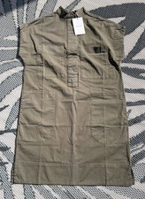 EVERLANE NWT The Easy Workwear Dress XS Kalamata Olive Green Organic Cotton