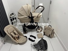 iCandy Peach 7 Biscotti stroller with carrycot and changing bag 💛
