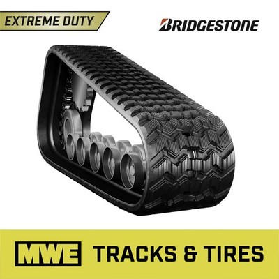 Fits GEHL RT250 - 18'' Bridgestone Extreme Duty Zig Zag Track Pattern  CTL Rubber