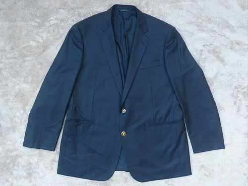 Brooks Brothers Golden Fleece Madison Navy Blue Blazer | 46R