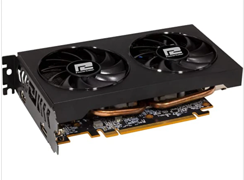 NEW PowerColor Fighter AMD Radeon RX 6500 XT Gaming Graphics GPU Card 4GB GDDR6 - Image 4 of 4