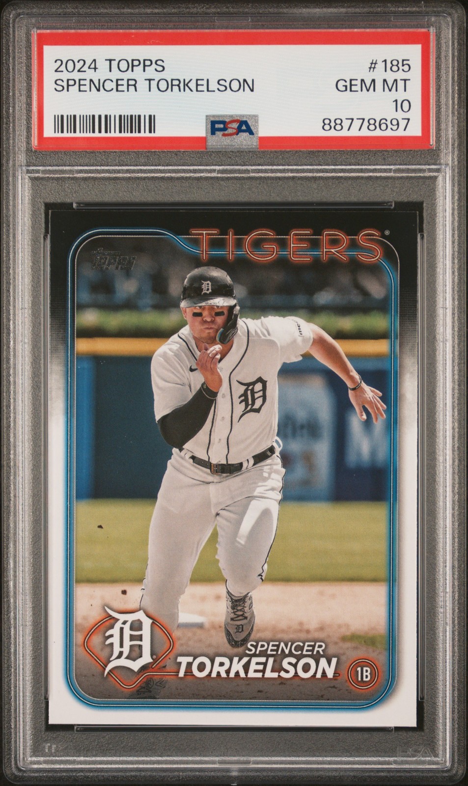 2024 TOPPS #185 SPENCER TORKELSON PSA 10