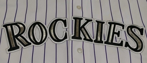 Vintage Colorado Rockies Russell Athletic Larry Walker #33 Jersey Size Large New - Picture 4 of 10