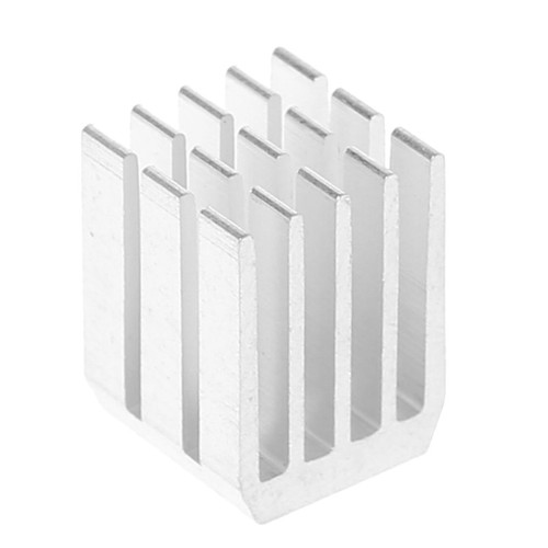 9x9x12mm Aluminum Profile Heat Sink Adhesive Backing forRAM PC Chip Cpu Routing - Afbeelding 8 van 10