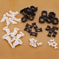 You.S Zierleisten Clips Set (320-Tlg) FüR Mercedes-Benz C-Klasse (W202) (S202)