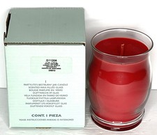 PartyLite Apple Orchard BestBurn Jar Candle 11 oz Red Scented Wax NIB G11206