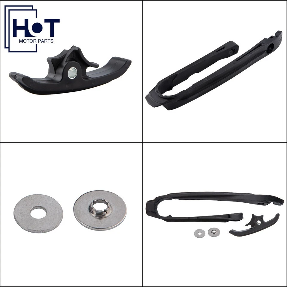 Deslizador de cadena basculante para Husqvarna 150 250 300 350 450 501 TE FE TX 2017-2023 Foto 4 de 4