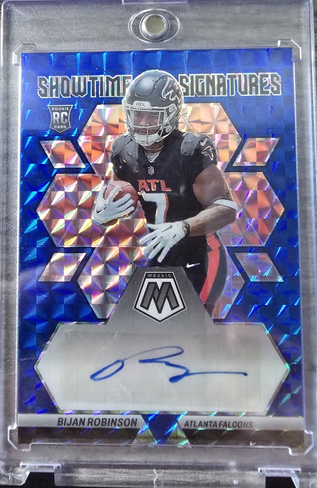 Bijan Robinson Mosaic Rookie Autographs – Serial 10/35