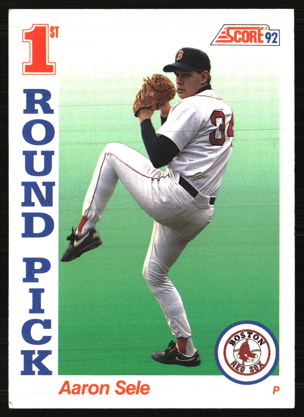 1992 Score #809 Aaron Sele Free Shipping
