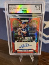 2025 Prizm Brady Smith Sensational Signatures Red Pulsar #SS-BS /99 MINT + 9.5!!