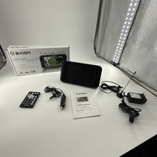Axion Portable LCD Stereo TV 7" Widescreen Model AXN-8706