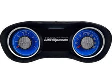 US Speedo Blue Dodge Challenger Gauge Face for Clusters 2015-2024 (SRT)