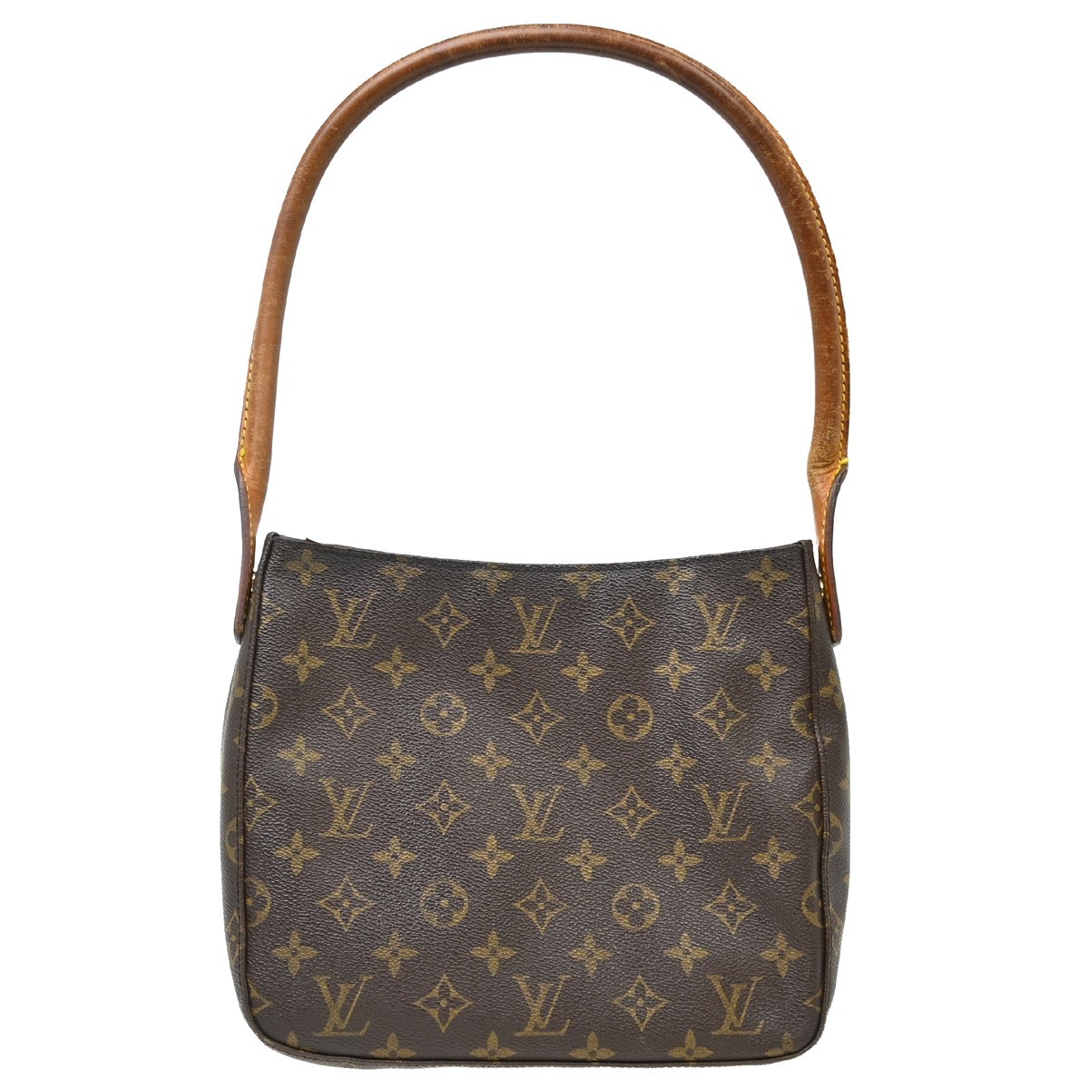 Louis Vuitton Monogram Looping Handbag Monogram Canvas Brown Canvas Handbag (Pre-Owned)