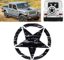 20" x 20" Military Army Star Sticker Decal For Car Truck Suv Hood Side Door USA