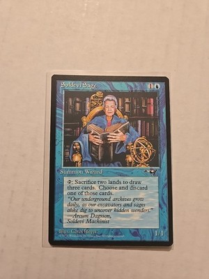 Soldevi Sage (Art B) - Alliances - LP - MTG Magic - Common - Creature