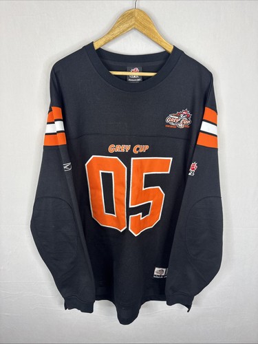 CFL Grey Cup 2005 Reebok Jersey Shirt XL Vancouver Football Long Sleeve