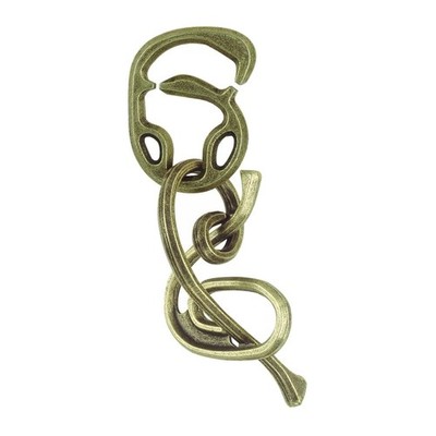 BePuzzled   Enigma Hanayama Metal Brainteaser Puzzle Mensa Rated Lev (US IMPORT)