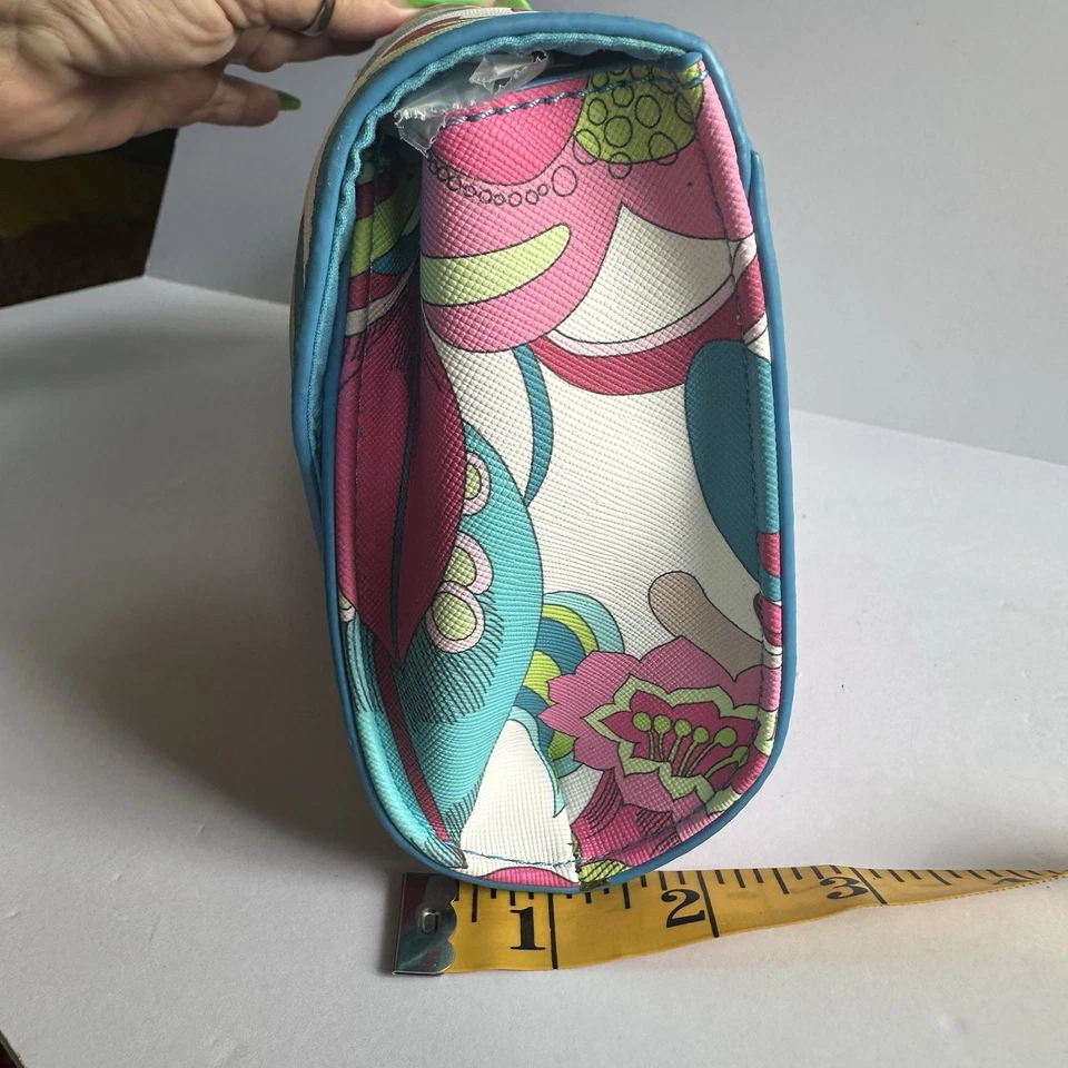 Bolso de Mano Trina Turk Floral Lilly Bolso de Mano Noche, Playa, Polvo de Vacaciones. Nuevo con etiquetas Foto 2 de 4