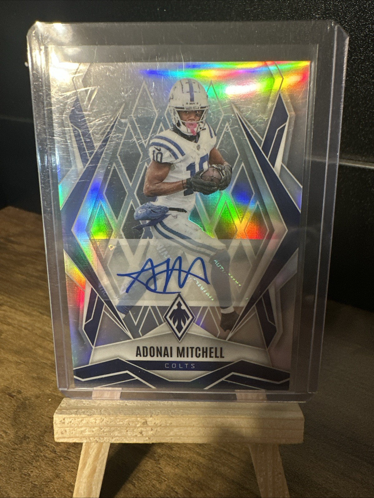 2025 Panini Phoenix - Adonai Mitchell #53 Silver Autographs /199 (AU)