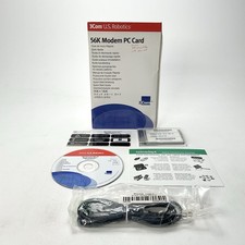 3Com U.S. Robotics 56K Modem PC Card 3056 3Com USR XJ Vintage Computing
