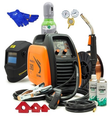 SET Kemppi MinarcMIG  190 Auto MIG/MAG Inverter Schweißgerät 190Amp Alu INOX