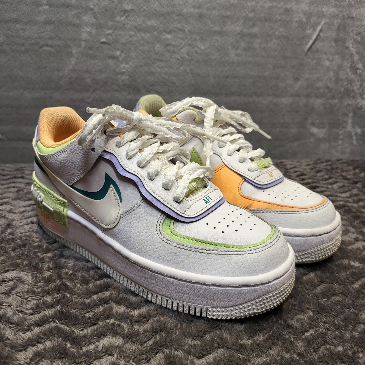 Nike Air Force Shadow Shoes Womens Size DX3718-100 Sneakers