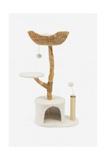Meraki Home Real Wood Modern Cat Tree Tower for Indoor Cats   Multi-Level