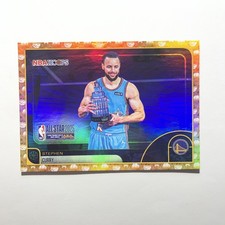 2025-26 NBA Hoops Stephen Curry #275 Orange Foil Parallel