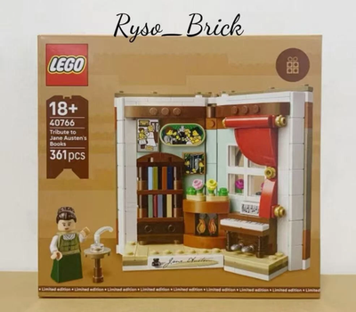 LEGO 40766 Tribute to Jane Austen's Books Ship ASAP from USA for