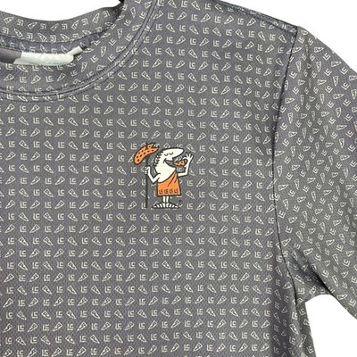 Little Caesars Pizza Shirt Mens S Mascot Logo Novelty Employee Uniform Cosplay