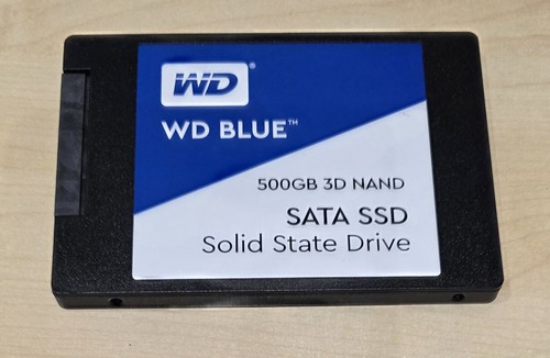 WD Blue 500GB 3D NAND 2,5" WDS500G2B0A SATA SSD - 10.11.2019