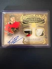 ðIU 2023-24 UD THE CUP HOCKEY NUMBER ROOKIES PATCH AUTO RC CONNOR BEDARD /98